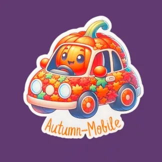 Autumn Mobile - Dad Joke Fall Sticker